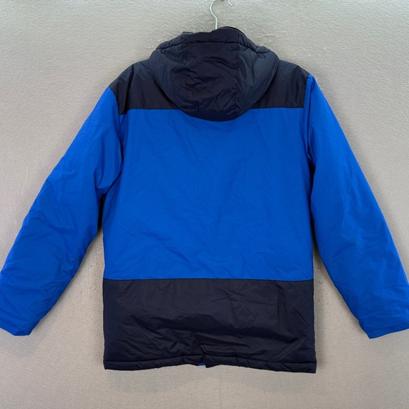 Columbia - youth boys Blue navy Hooded Coat Insulated lightening lift  Jacket XL - Picture 5 of 7
